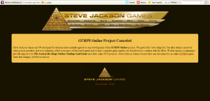 Steve Jackson abandona GURPS