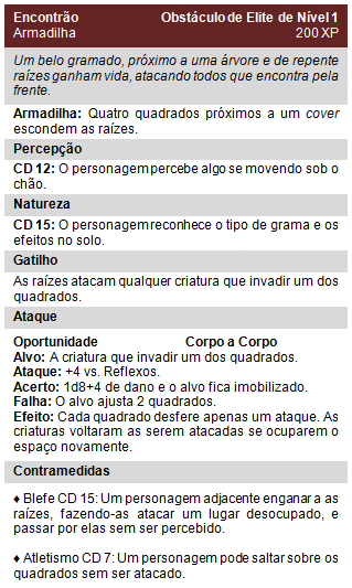 Encontrão - Armadilha para DND4e